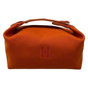 Hermes Orange Bordeaux Canvas None #305328H91B
